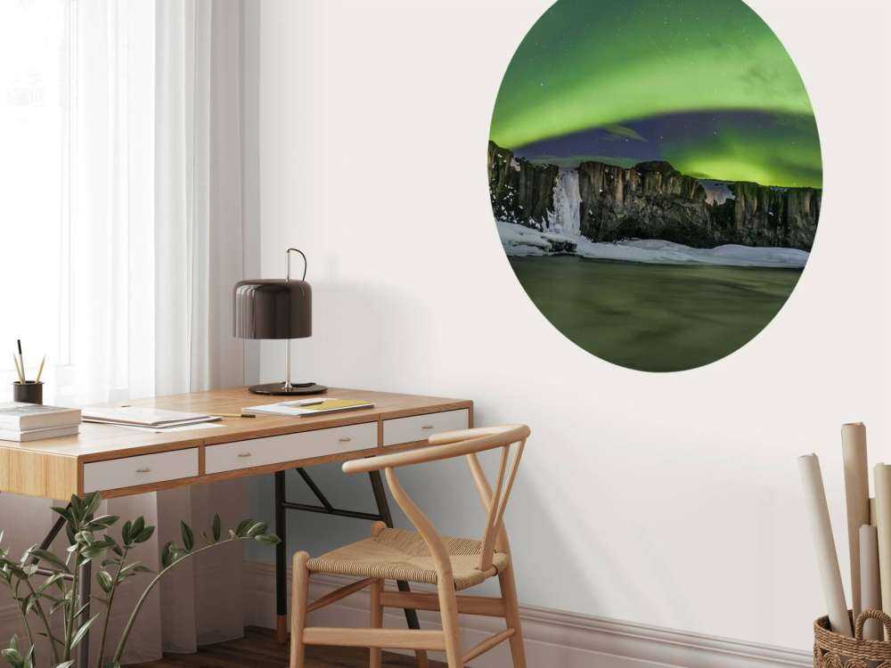 Panorama foto van het Noorderlicht