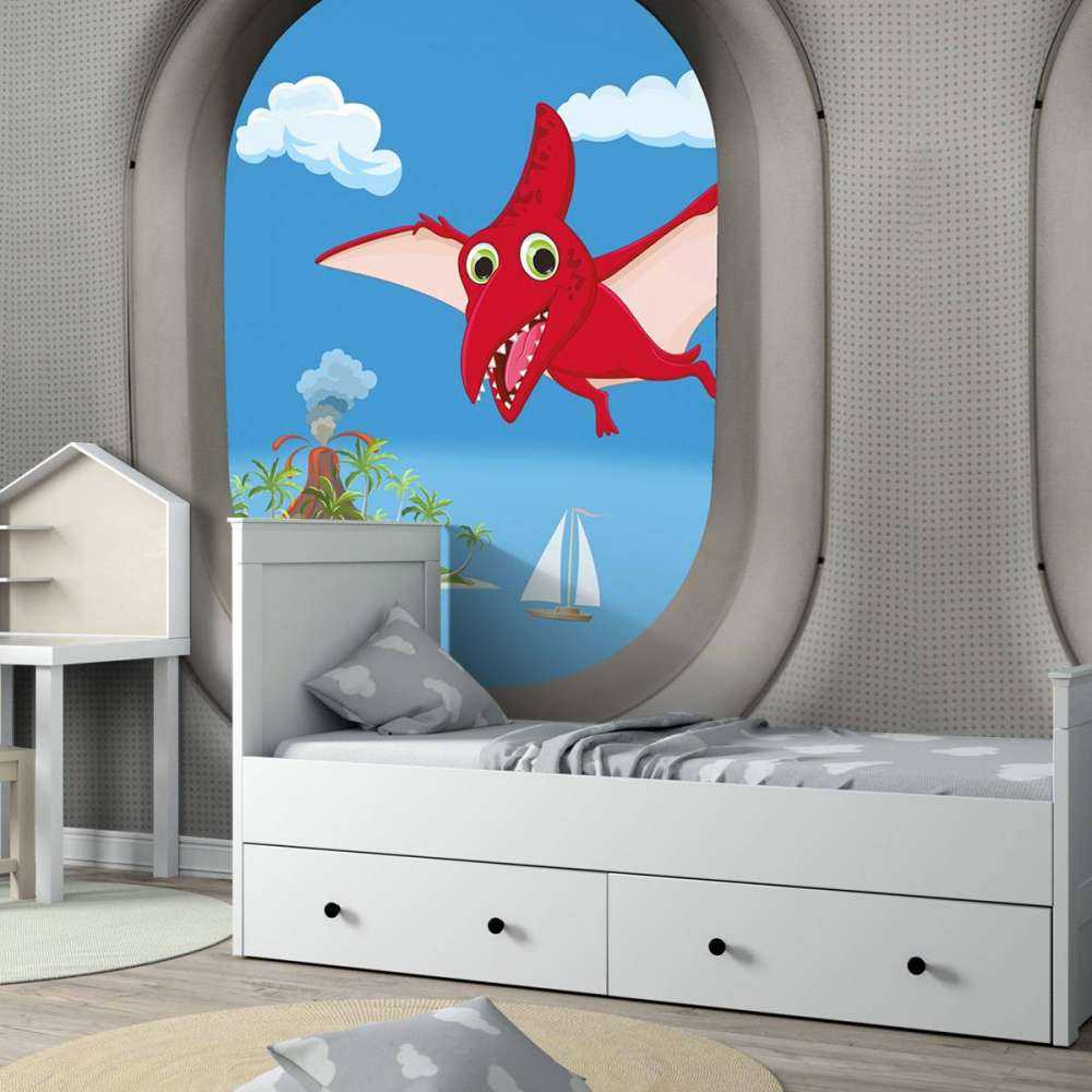 De dino vlucht