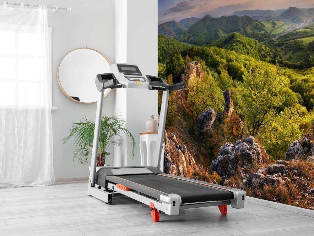 Berglandschap in de lente