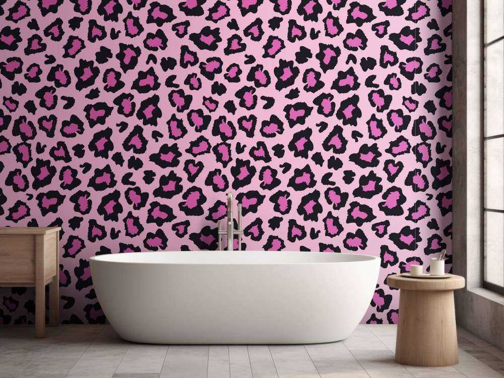 Roze panterpatroon