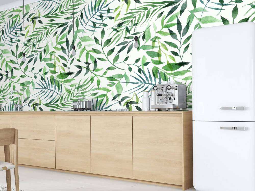 Vrolijk patroon, groen