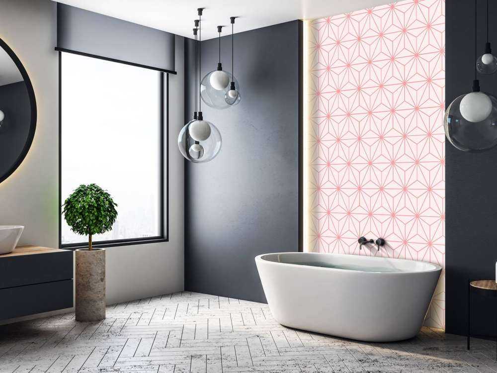 Geometrische sterren, wit