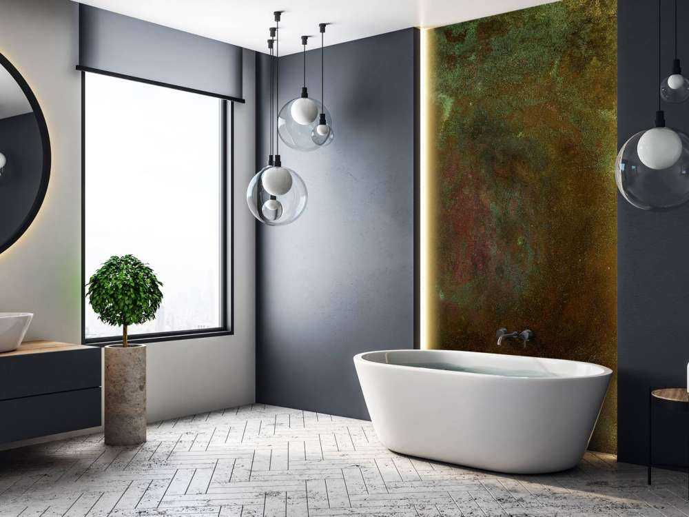 Mooi uitgelichte geoxideerde structuur