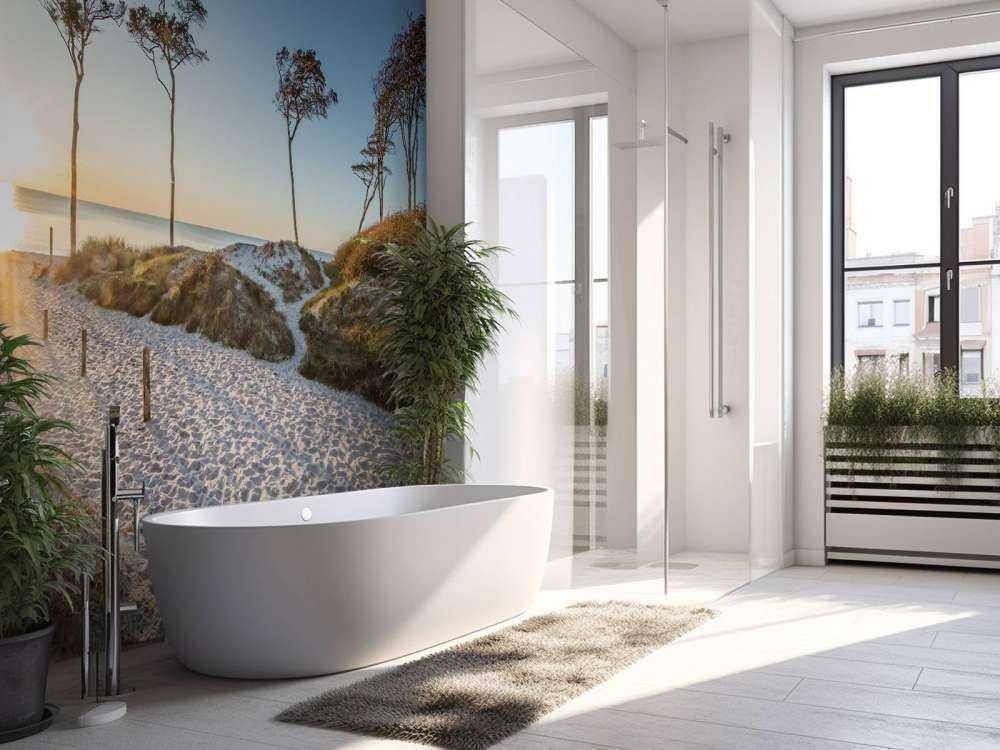 Strand aan de Baltische Zee