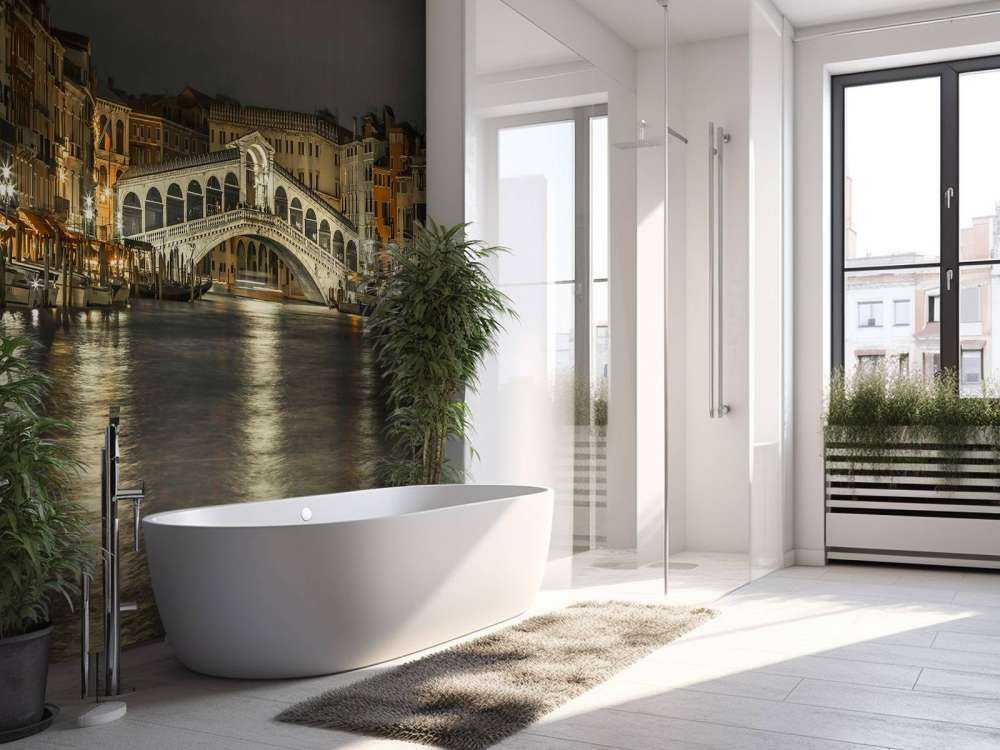 Rialtobrug in de avond