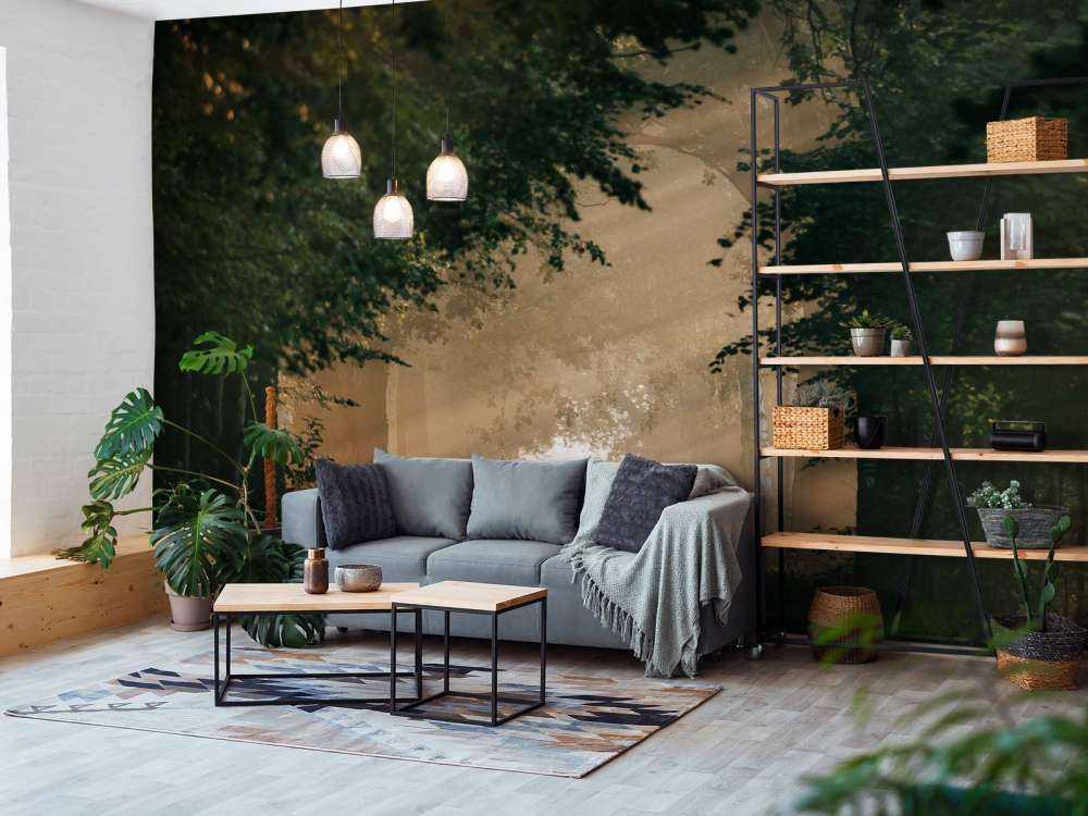 Gouden Lichtval in het Bos