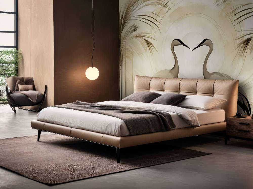 Cranes at Sunset Taupe