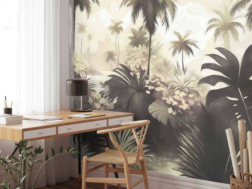 Breath of the tropics Dark Green