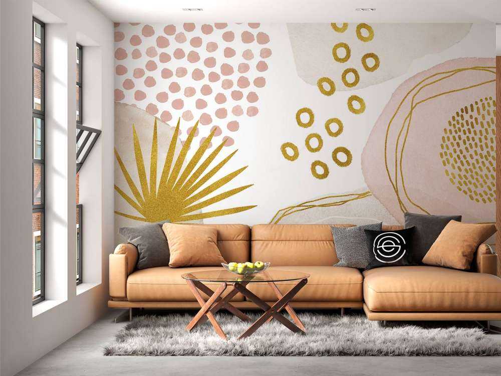 Golden Glamour Boho Tropical Vibes