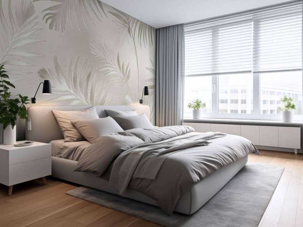 Golden leaves on dark Off-White