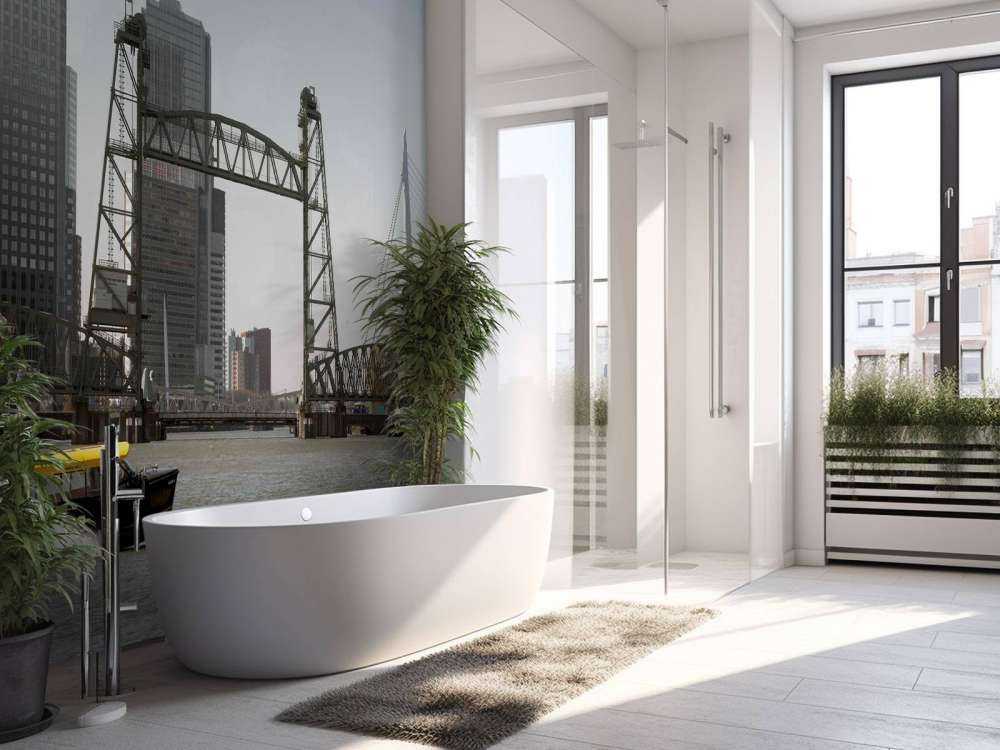 Watertransport door Rotterdam