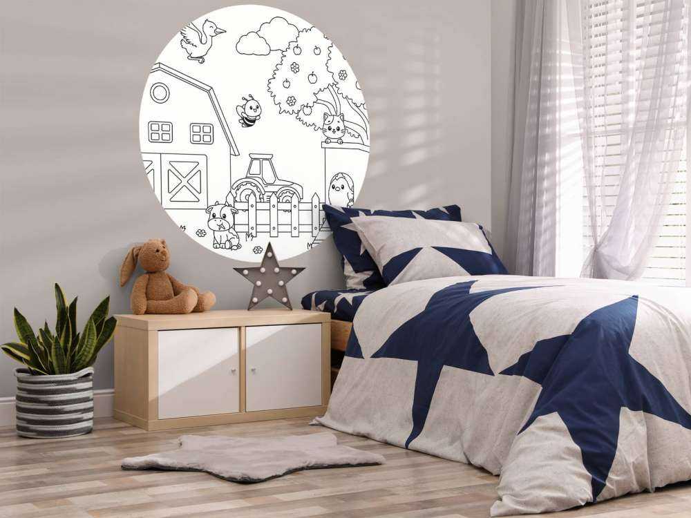 Vrolijke dierenpret op de boerderij