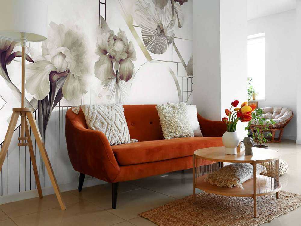 Watercolor Geometry Green