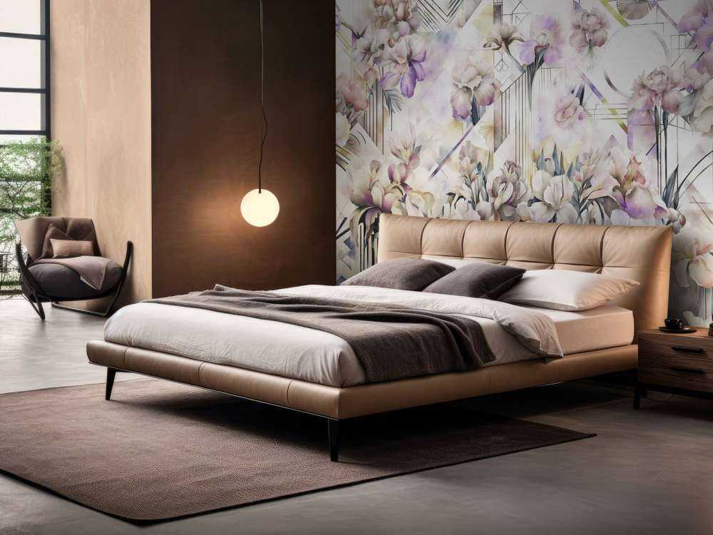 Huge Watercolor Irises Violet