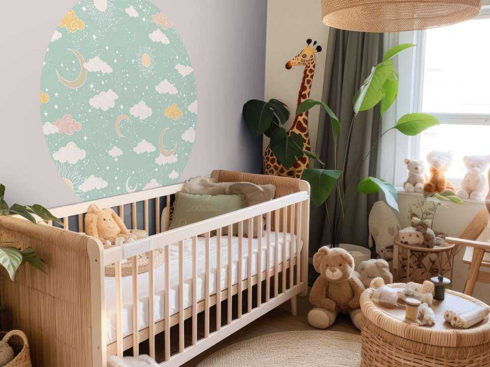 Hemellicht in pastel en mintgroen