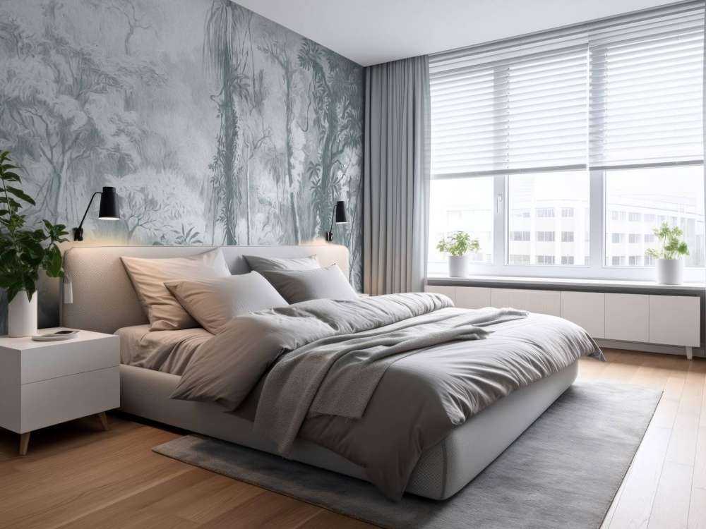 Tropic forest - blue