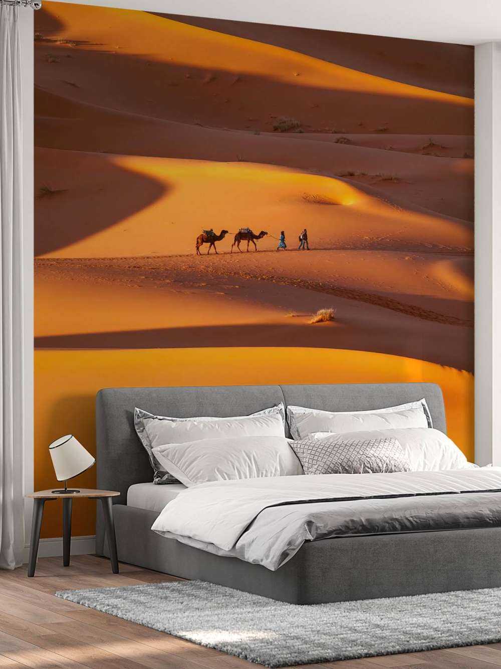 Bovenaanzicht woestijn