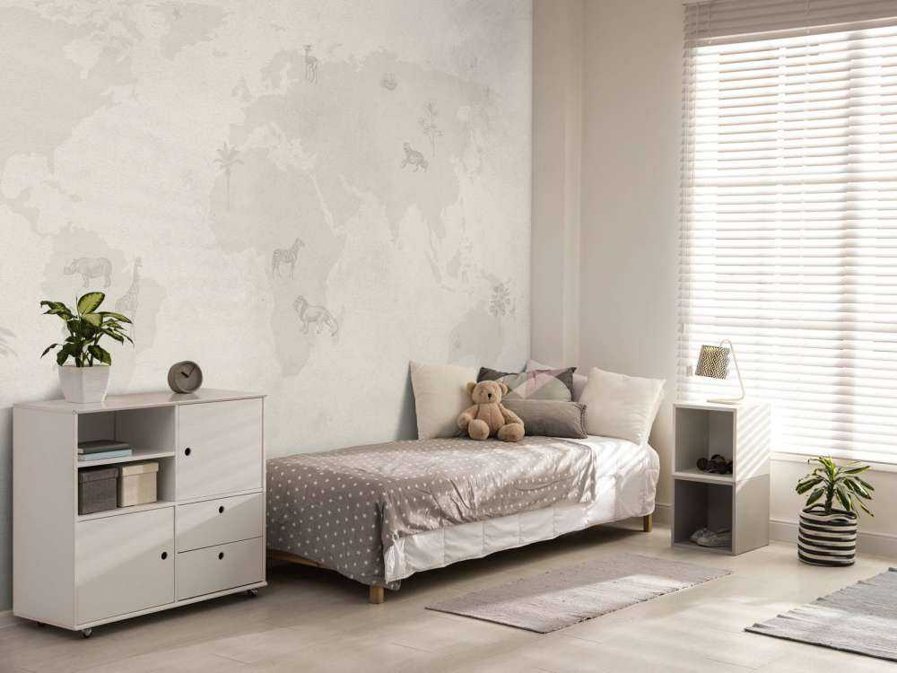 Wereldkaart sketch groen