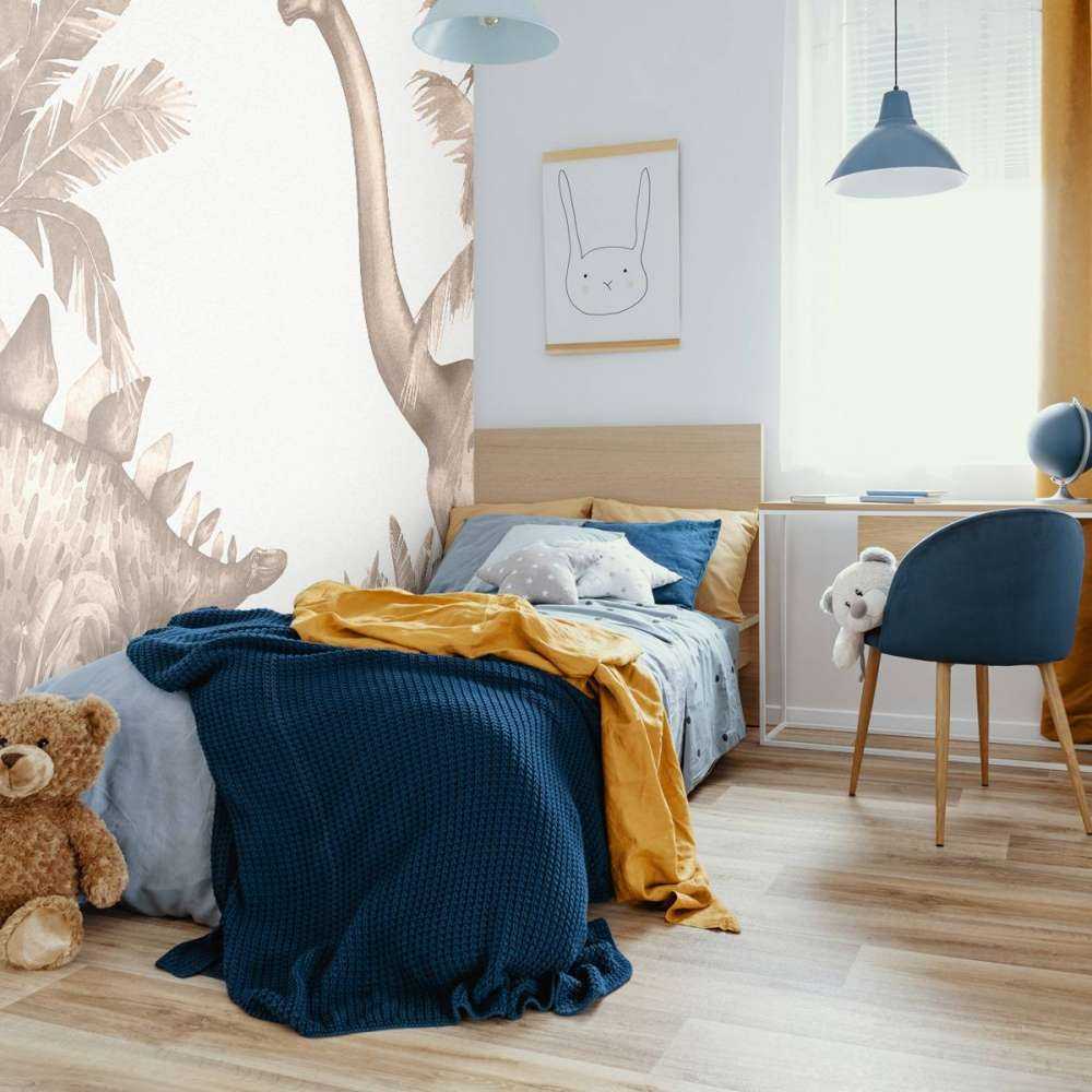 Dinosaurussen in taupe