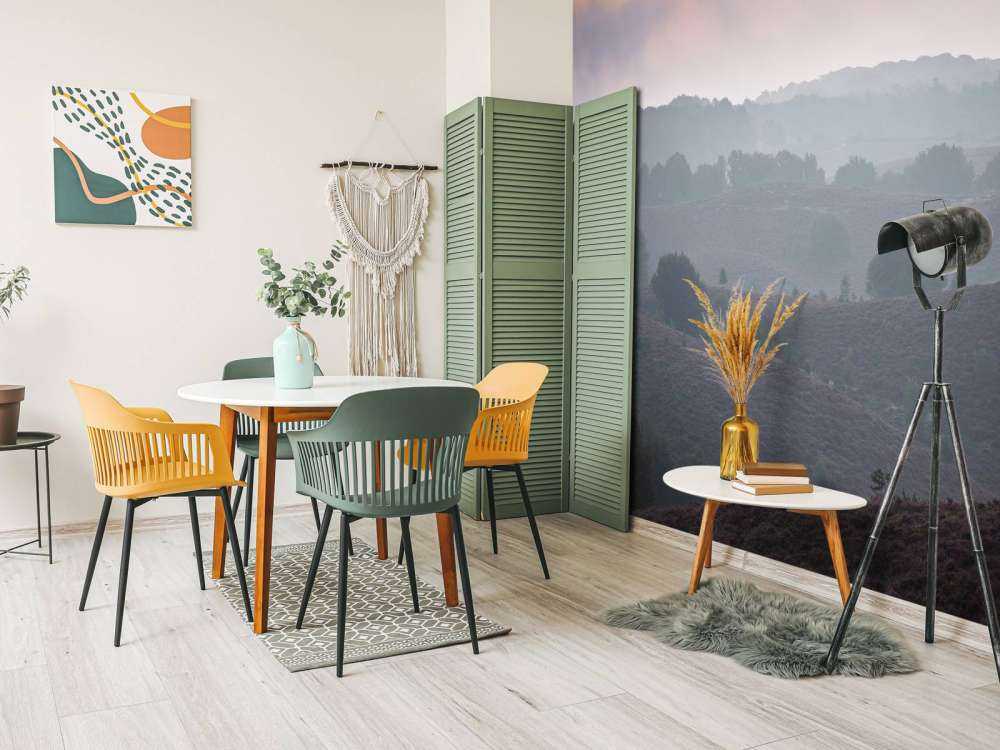 Mistige zonsopkomst op de heide