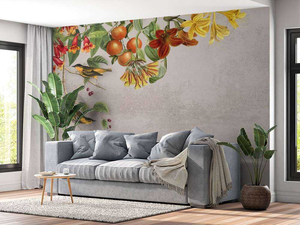 Spring bird garden