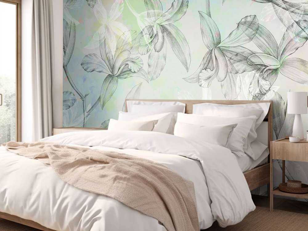 Watercolor Orchid Harmony