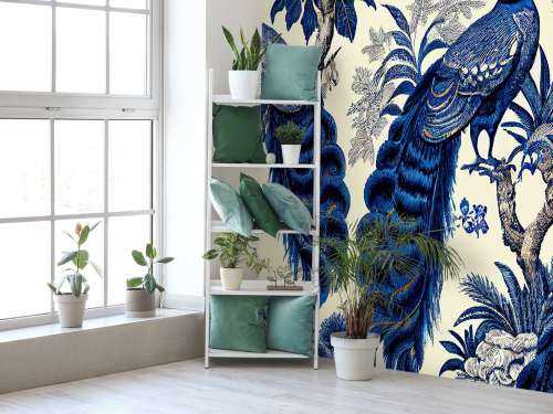 Koninklijk Blauwe Pauwpracht