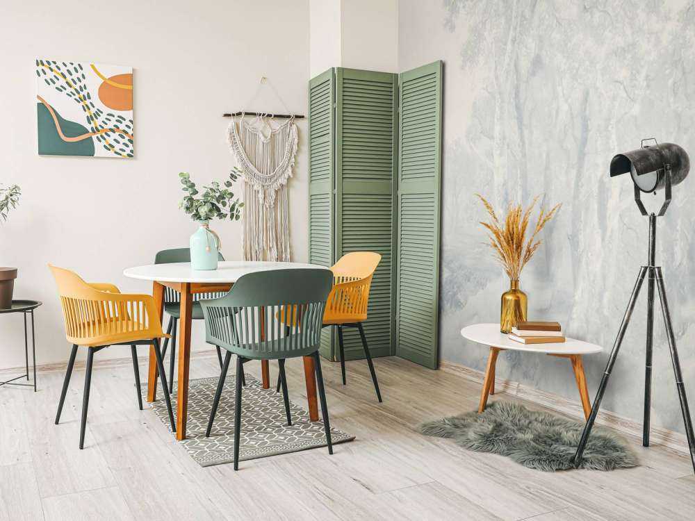 Forest Landscape Blue Panorama