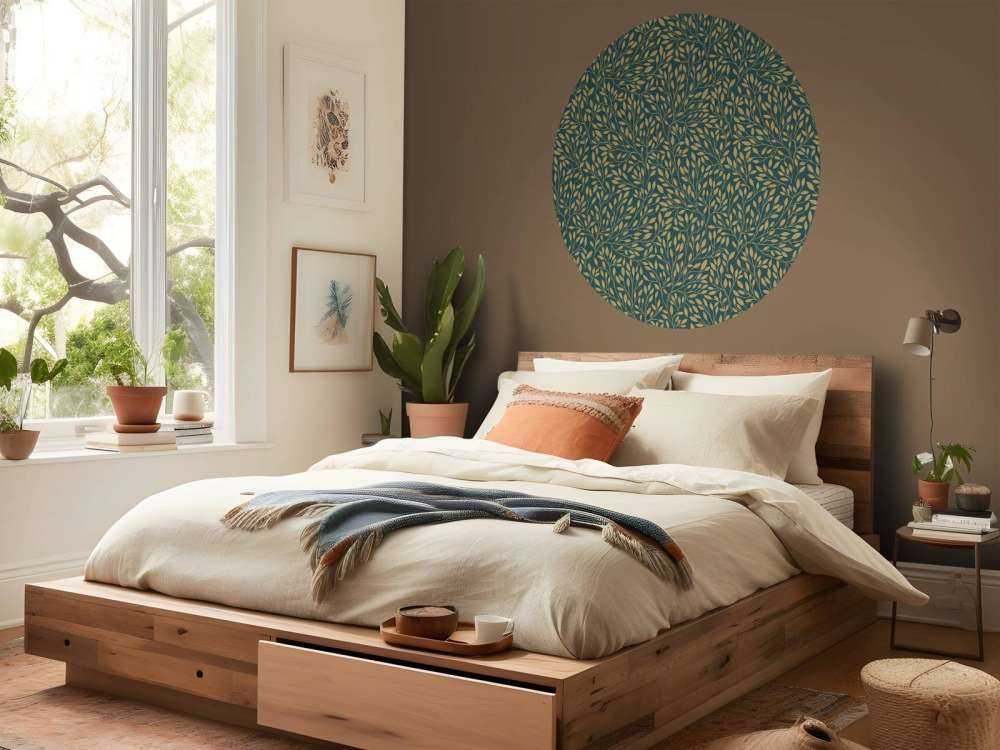 Luxe bloemenpatroon geelgoud