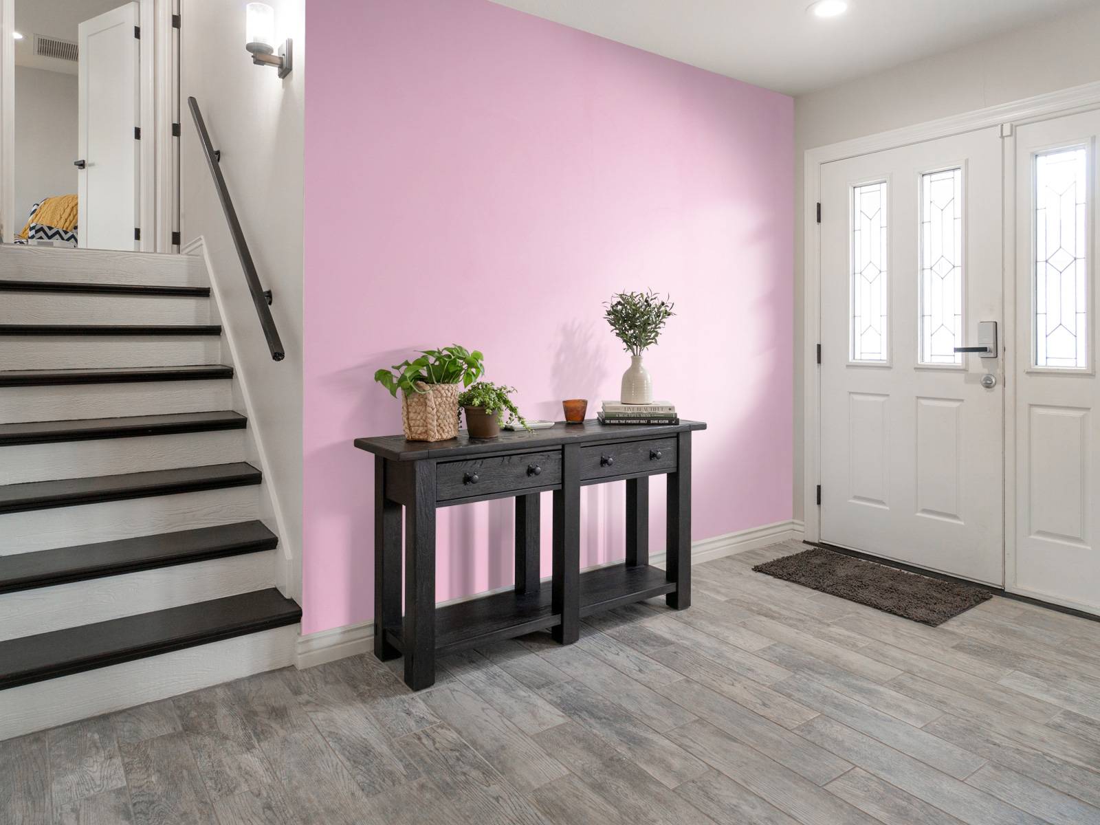 Koningin roze beton