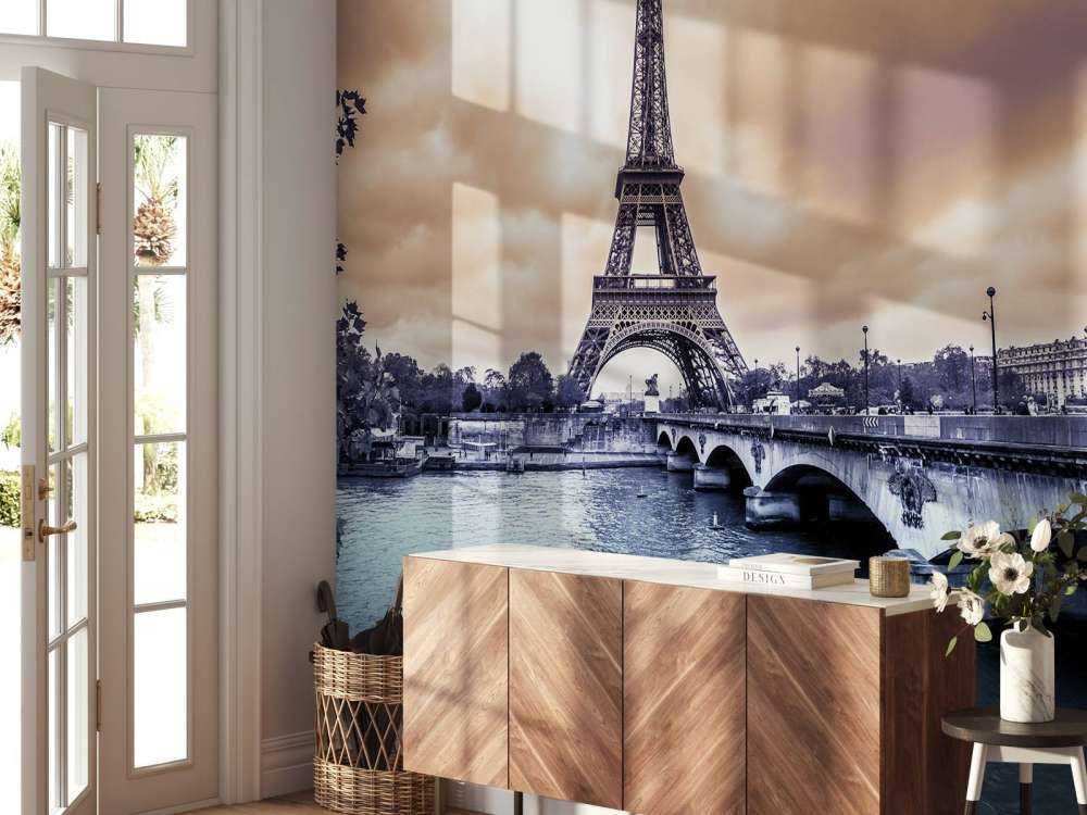 Eiffeltoren met donker effect