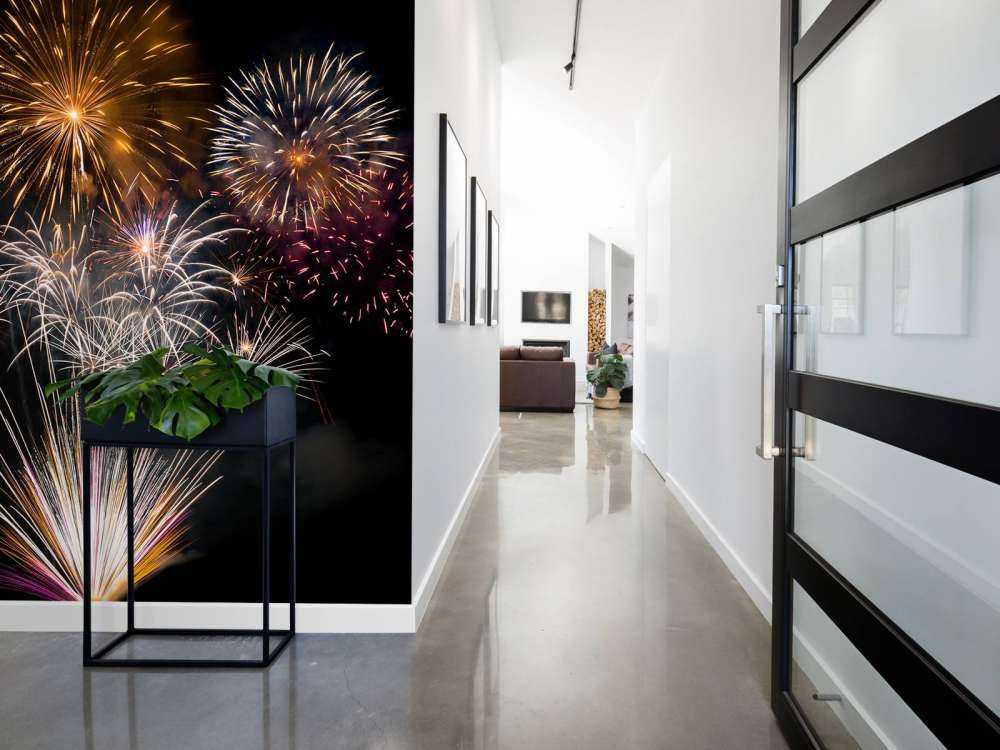 Kleurrijke vuurwerk design