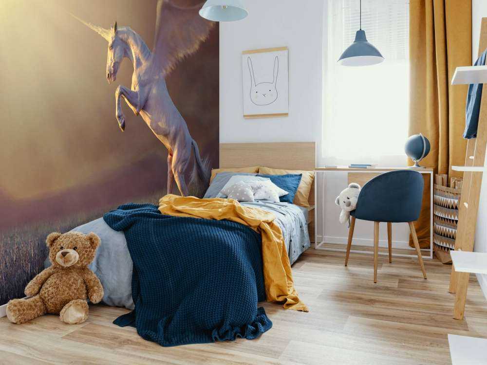 Unicorn met vleugels