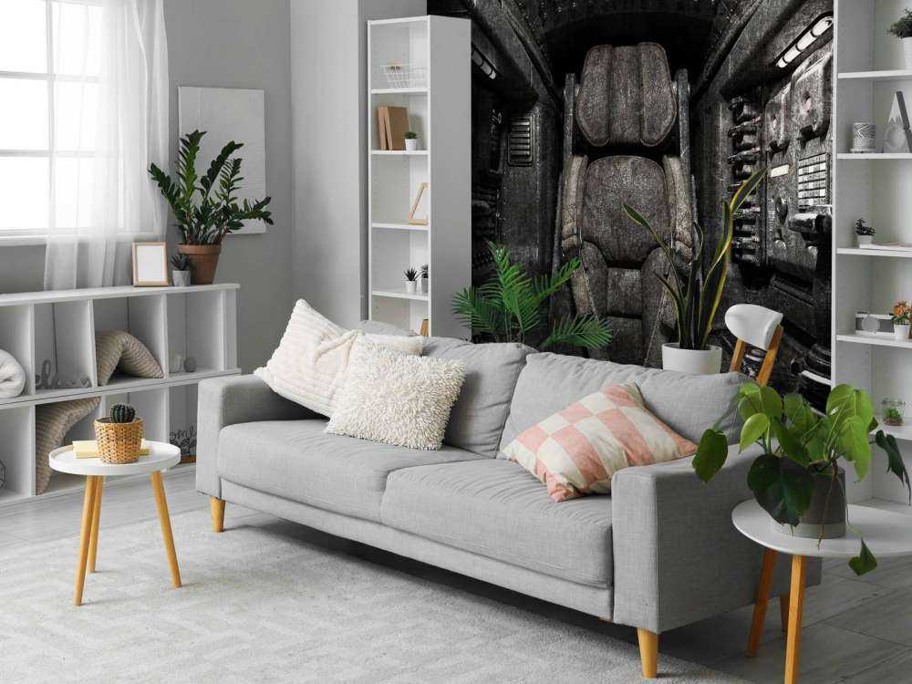 Stoel in ruimteschip