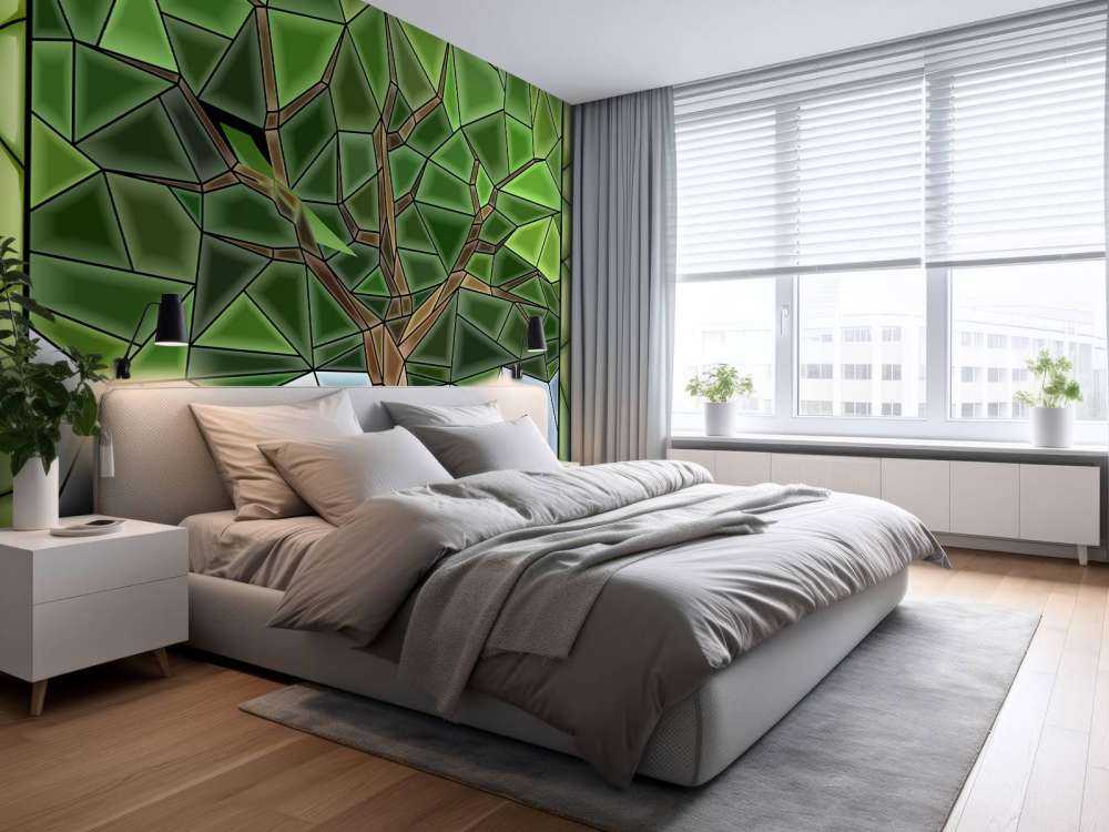 Mozaïek van een boom