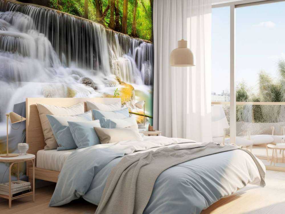 Hemelse waterval in Thailand