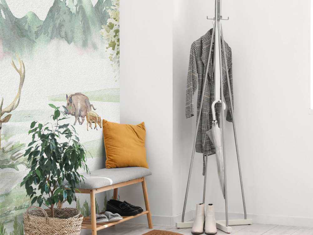 Kleurrijke bosdieren