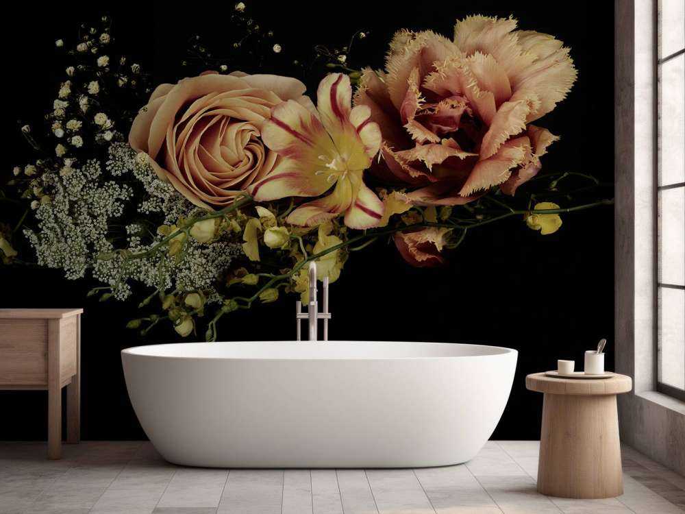 Slinger van bloemen