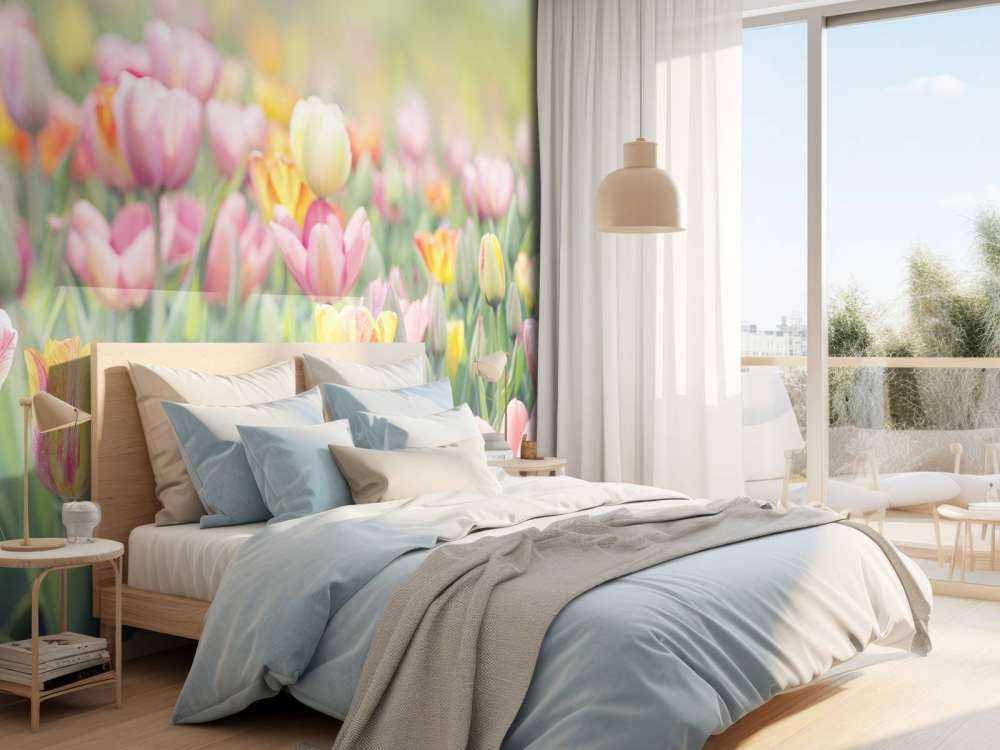 Kleurrijke tulpen