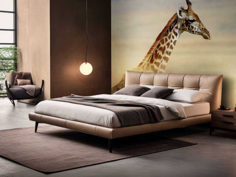 Giraffe in Nationaal Park van Kenia