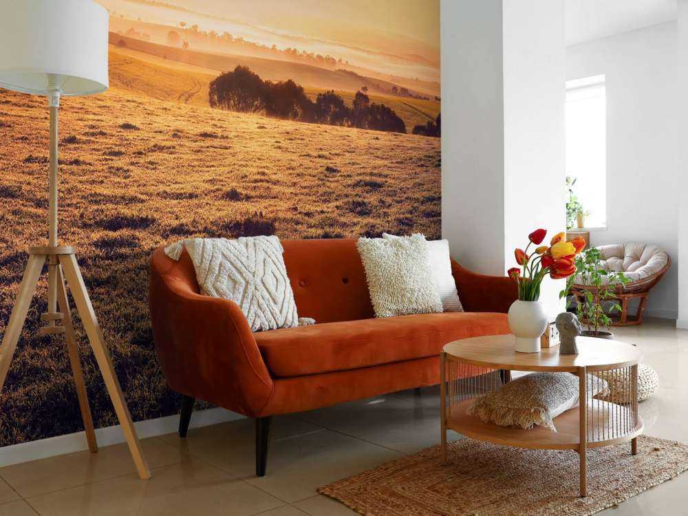 Clare Valley bij zonsondergang