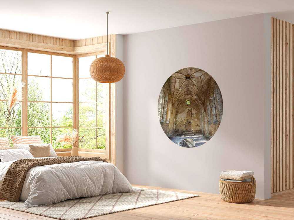 Binnenkant oude kerk