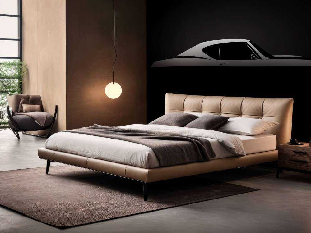 Klassieke Amerikaanse muscle car design met een zwarte achtergrond