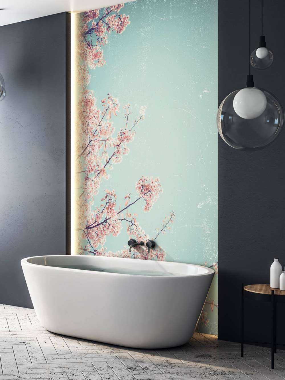 Vintage Japanse bloemen