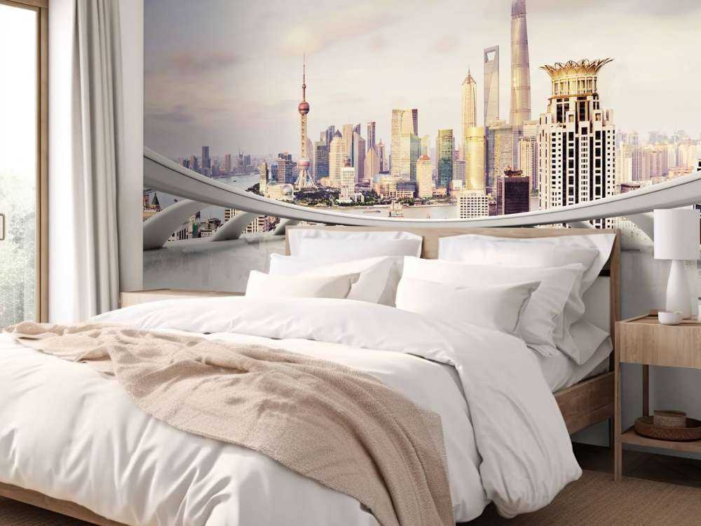 Skyline van Shanghai