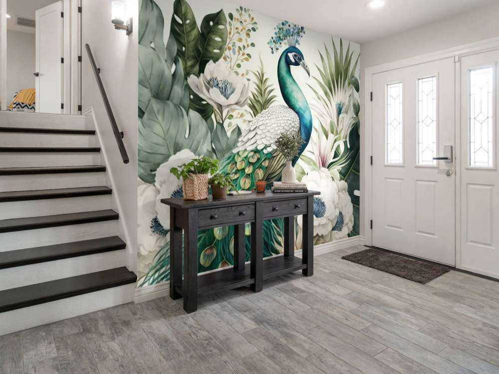 Pauwenflora in Harmonie