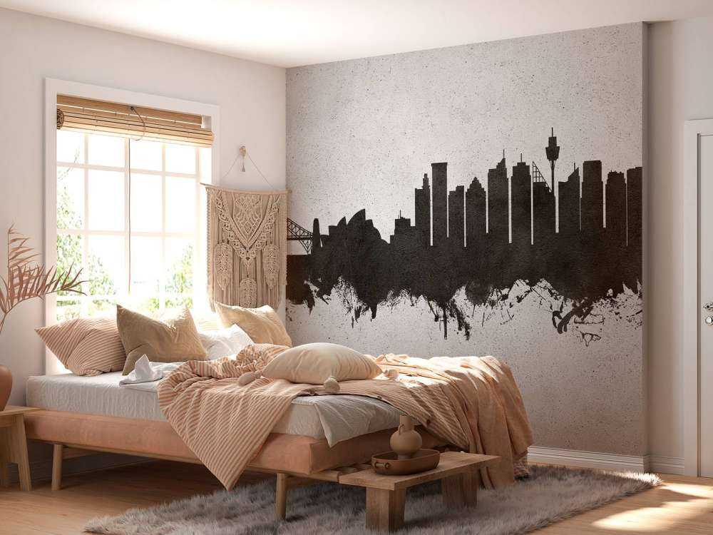 Waterverf skyline, Sydney