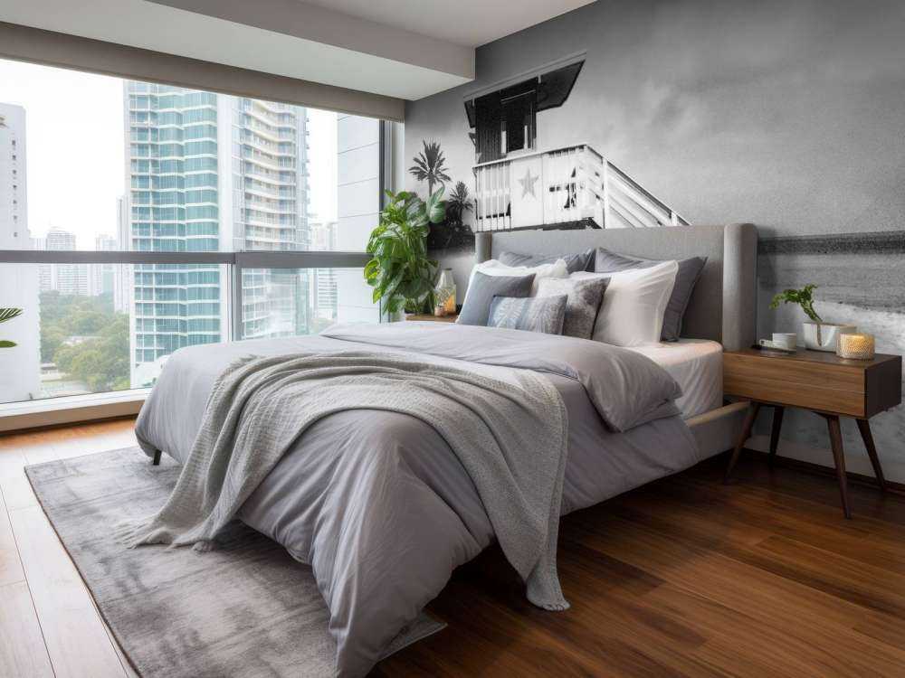 Beach Watch Black & White