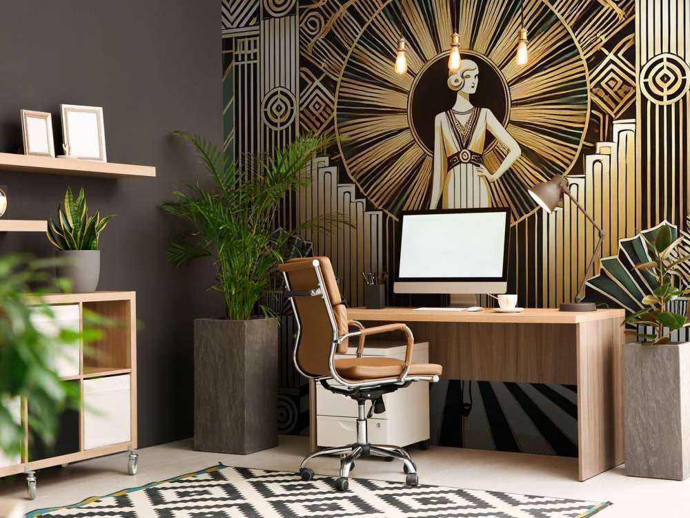 Golden Twenties Flair in Art Deco