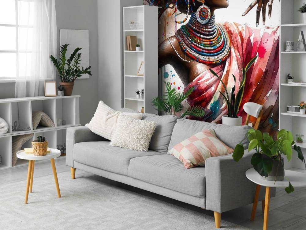 Watercolor African Dancer